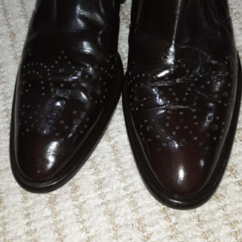 Joan & David Handmade Italian Wingtip Shoes
